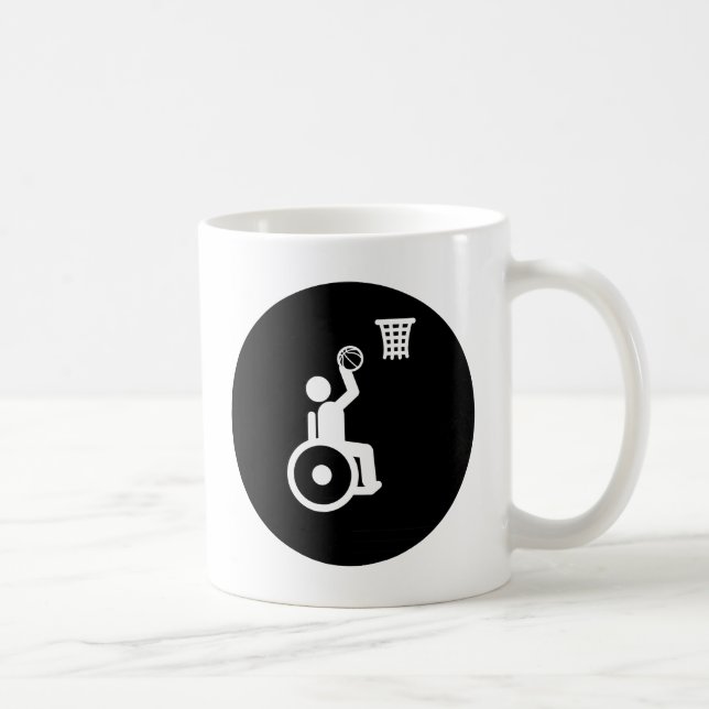 Rullstolbasket Kaffemugg (Höger)