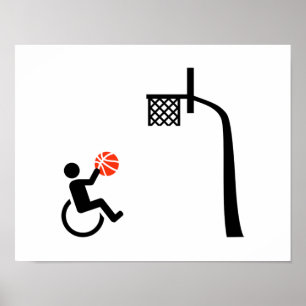 Rullstolbasket Poster