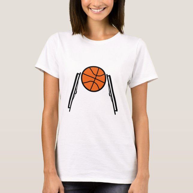 Rullstolbolldamer T Tee (Framsida)