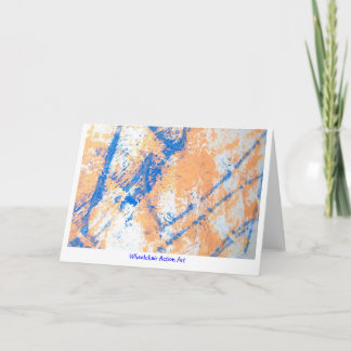 Rullstolhandlingkonst stora Notecards Kort