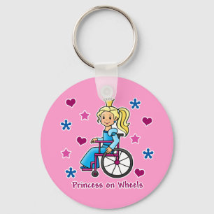 RullstolPrincess Nyckelring