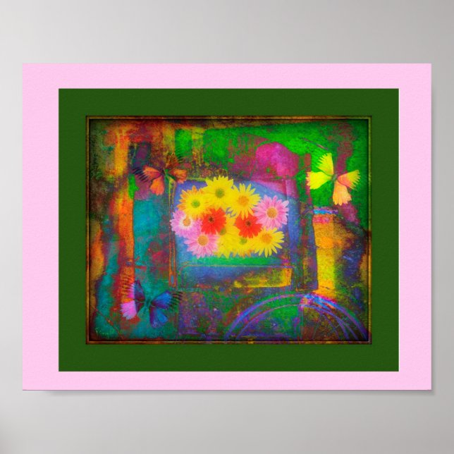 "Rullstolsblomma Poster (Framsidan)