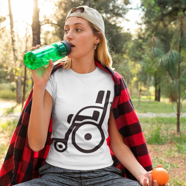 Rullstolsikon Dam T-Shirt (Skapare uppladdad)