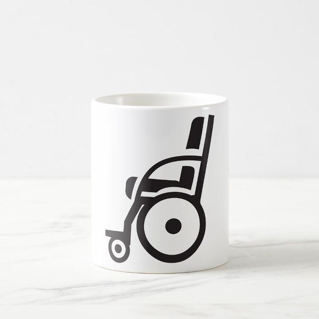 rullstolsikon Mugg (Skapare uppladdad)
