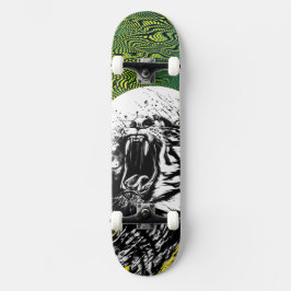 RULLTIGARE OCH PSYKEDELIK FÖR Skateboard
