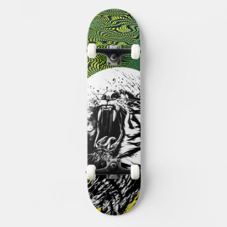 RULLTIGARE OCH PSYKEDELIK FÖR Skateboard