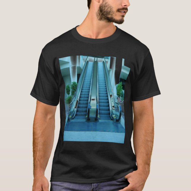 rulltrappa tee shirt (Framsida)