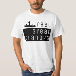 Rullunderbaren poppar fiskemorfar t shirt