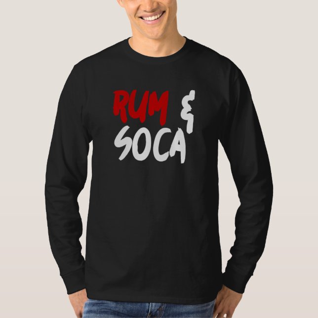 Rum and Soca   T Shirt (Framsida)
