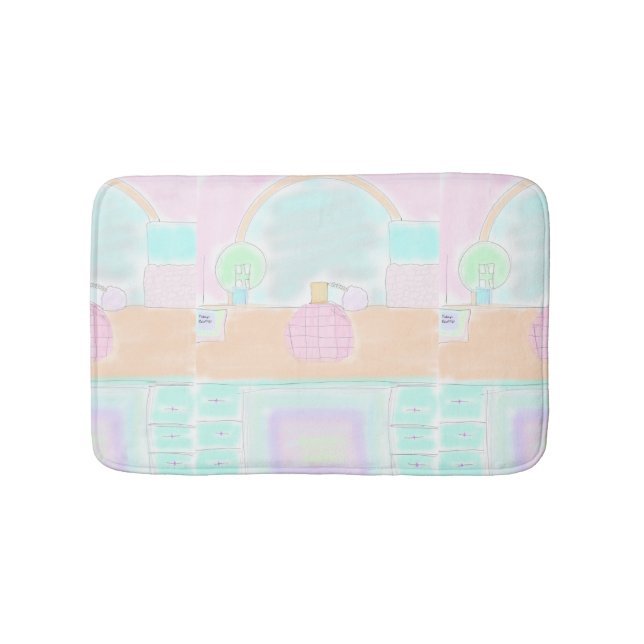 rum badrumsmatta (Framsidan)