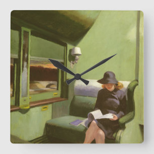 Rum C, bil 293 Fyrkantig Klocka