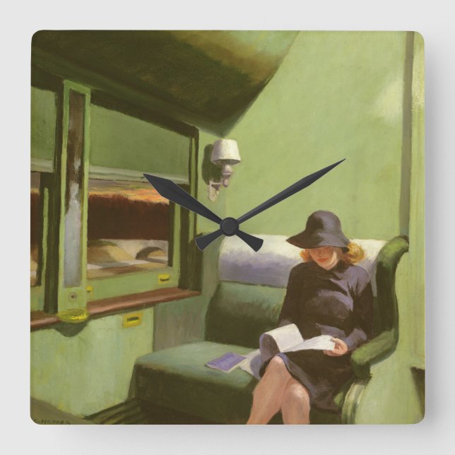 Rum C, bil 293 Fyrkantig Klocka (Framsida)