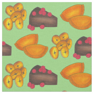 Rum Cake Beef Patties Plantains Jamaican Food Tyg