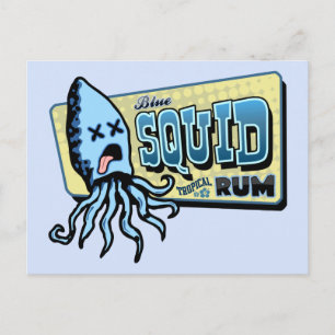 Rum för bläckfisk vykort