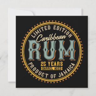 Rum för vintage-Västindien Inbjudningar