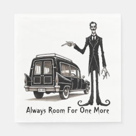 Rum för ytterligare en pappersservett