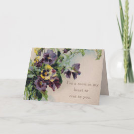 Rum i min hjärta - valentin helgkort