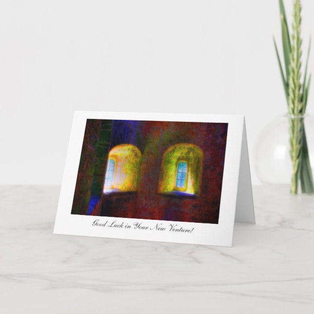 Rum i mitt sinne - Lycka till i ditt nya projekt Kort (Framsida)