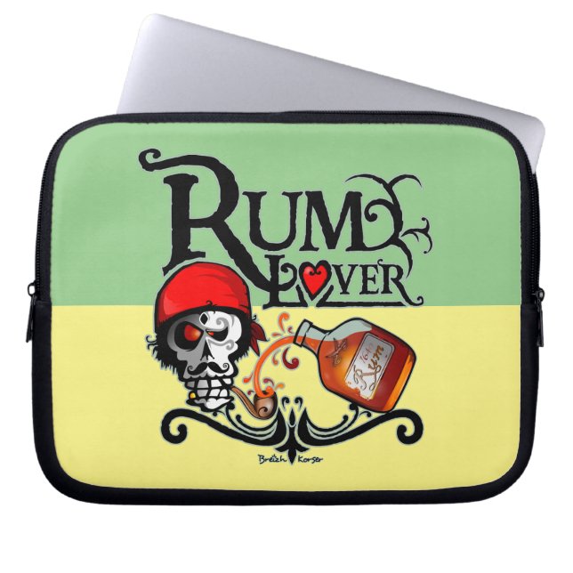 Rum lover laptop fodral (Framsidan)