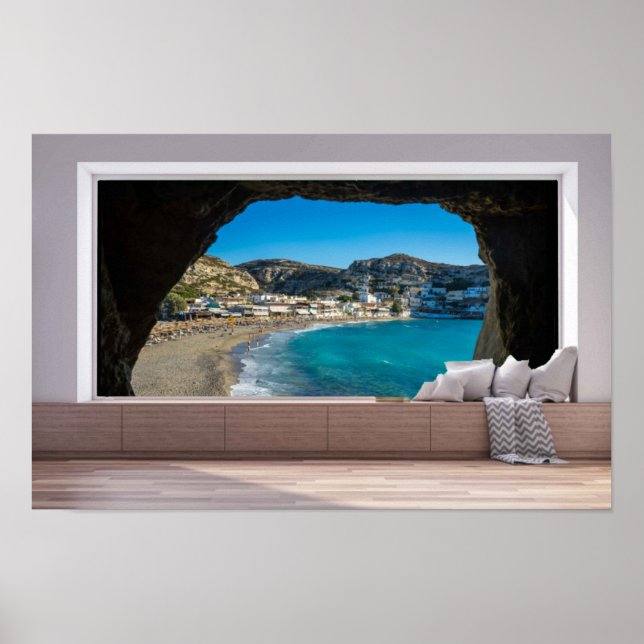 Rum med en vy. poster (Framsidan)