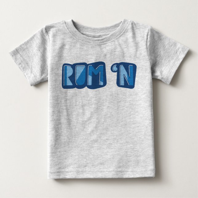 Rum 'n, English, Yorkshire Slang T Shirt (Framsida)