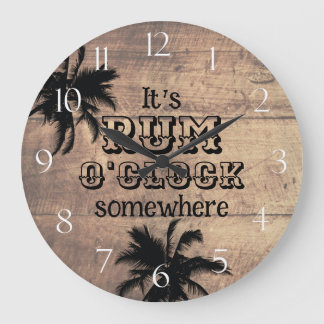 Rum O'Clock Strandbar Stor Klocka