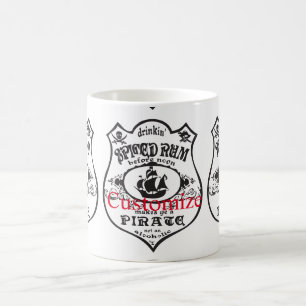 Rum Pirat Drink Thunder_Cove - spjutet Kaffemugg