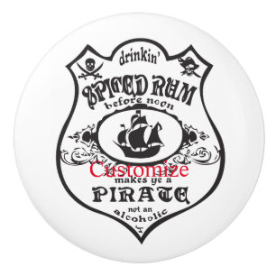 Rum Pirat Drink Thunder_Cove - spjutet Knopp