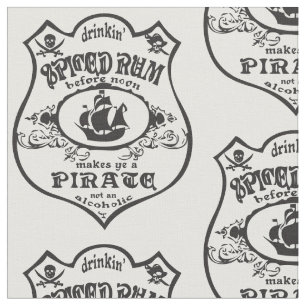 Rum Pirat Drink Thunder_Cove - spjutet  Tyg