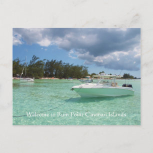 Rum Point Caymanöarna Vykort