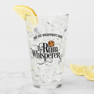 Rum Whisperer Glass Glaskopp