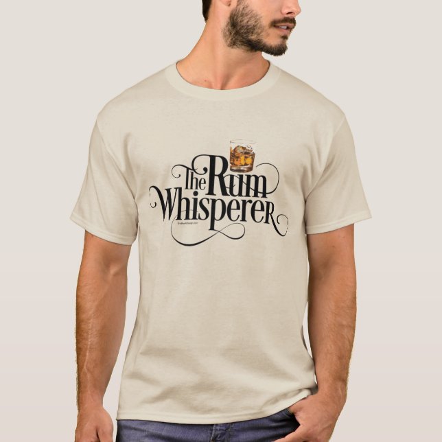 Rum Whisperer T-Shirt (Framsida)