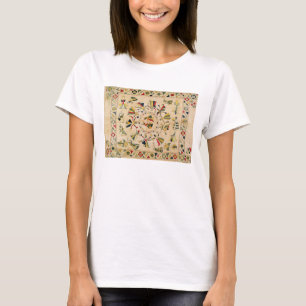Rumal: kvadrera broderi täcker visningpunjabien t-shirt