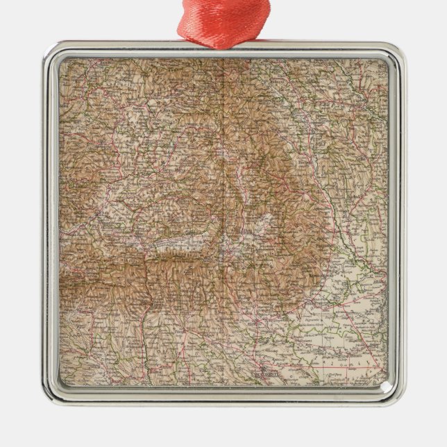 Rumänien 7980 julgransprydnad metall (Framsidan)