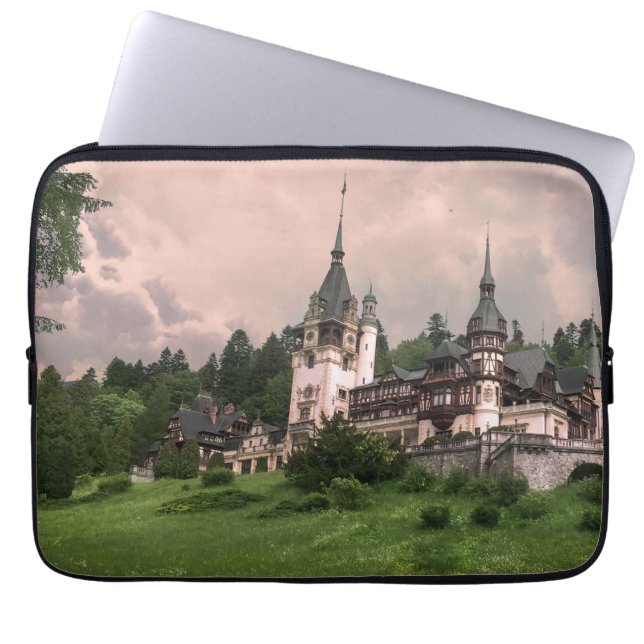 Rumänien Electronics Bag Peles Castle Laptop Fodral (Framsidan)