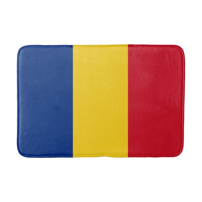 Rumänien flagga badrumsmatta (Framsidan)
