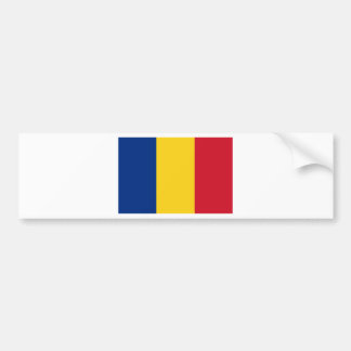 Rumänien flagga bildekal
