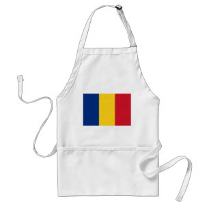 Rumänien flagga förkläde