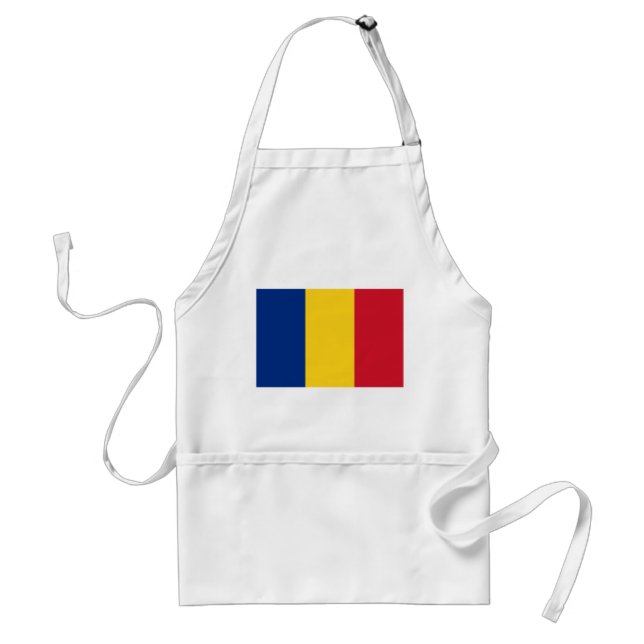 Rumänien flagga förkläde (Framsidan)