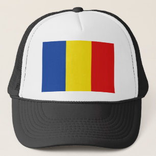 Rumänien Flagga Hat Truckerkeps