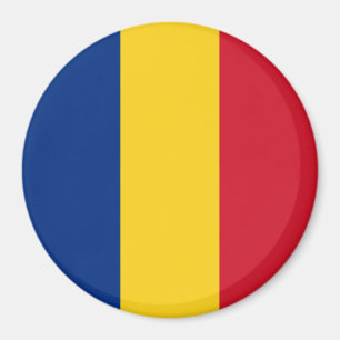 Rumänien Flagga Magnet