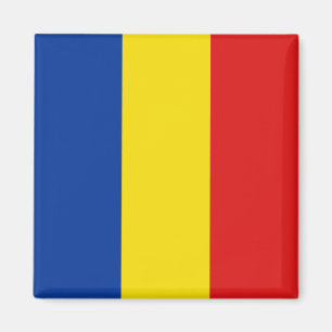 Rumänien Flagga Magnet