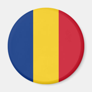 Rumänien Flagga Magnet
