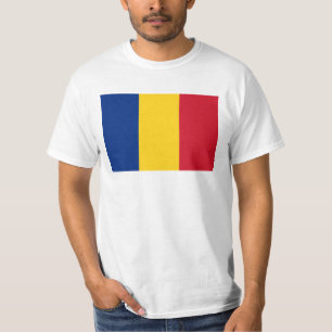 Rumänien Flagga T Shirt