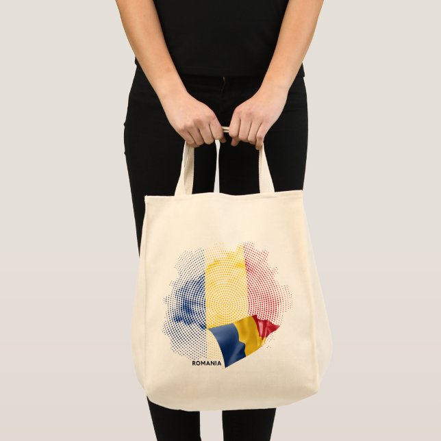 Rumänien flagga tygkasse (Framsida (produkt))