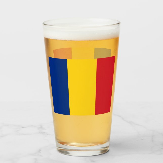 Rumänien Glaskopp (Framsida fylld)