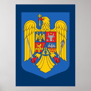 Rumänien Jackat av Arm Poster