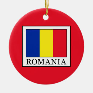Rumänien Julgransprydnad Keramik
