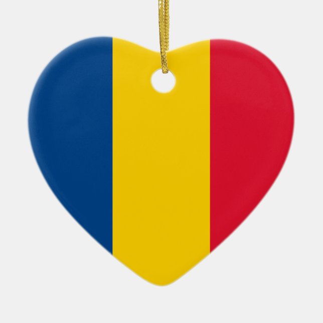 Rumänien Julgransprydnad Keramik (Framsidan)