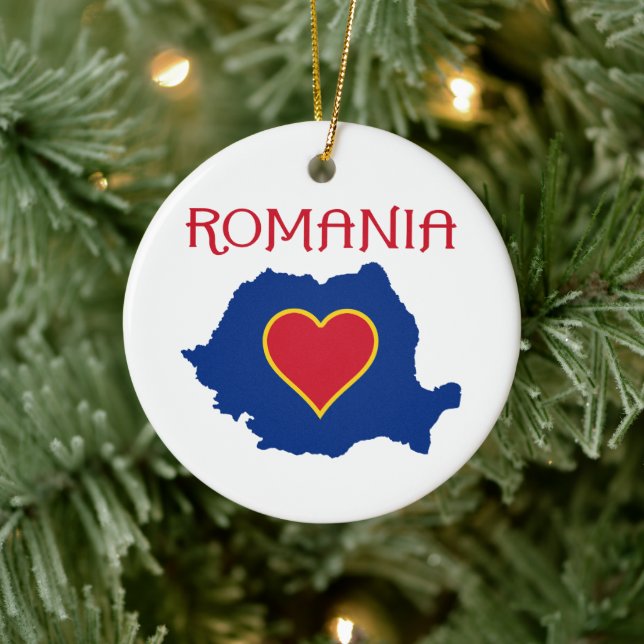 Rumänien Julgransprydnad Keramik (Träd)
